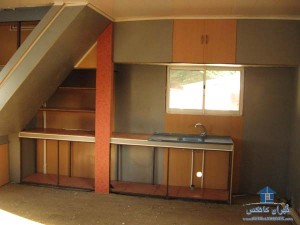 نمای داخلی کانکس  دو طبقه