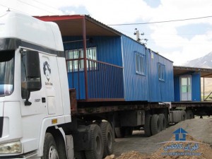 کانکس چند قلو جهت استفاده بعنوان اضافه بنا