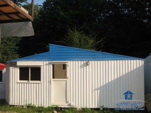 کانکس با سقف نورگیر دار