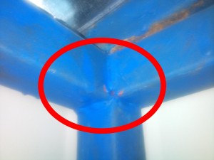 جوش کامل در اسکلت کانکس های تهران کانکس